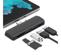 Station d'accueil HUB USB 3.0 5 en 1, adaptateur séparateur de lecteur SD/TF compatible HDMI, pour Microsoft Surface Pro 4/5/6 vers USB3.0