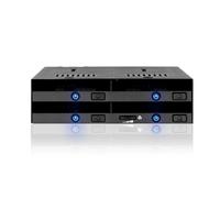 Station d'accueil interne - ICY DOCK - flexiDOCK MB014SP-B - 4x 2,5"" SATA/SAS hot-swap - Sans plateau - 2,5"" HDD/SSD