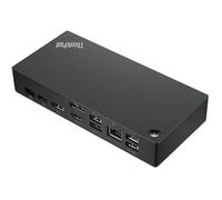 Station d'accueil - LENOVO - ThinkPad Universal USB-C - Câble USB-C inclus - USB 3.2 Gen 1 - Noir