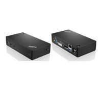 Station d'accueil - LENOVO - ThinkPad USB 3.0 Pro Dock - 40A7 - Sortie HDMI/DisplayPort/VGA - Noir