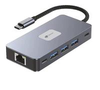 Station d'accueil LEOTEC 10-1 1USB-C PD100 3USB3 0 1USB-C 2HDMI GGL LEC TJSD MCSD