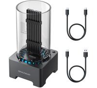 Station D'Accueil M.2 Pour Nvme Et Ngff Ssd,Chipset Rtl9210B Pour Tous Les M.2 Ssd,Usb3.2 Gen2 10Gbit/S,Ventilateur Silencieux De 50Mm