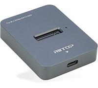 Station d'accueil M.2 vers USB RIITOP, adaptateur de lecteur SSD M.2 NVMe et SATA pour ordinateur personnel, gris, USB 3.2 Gen 2 x 2