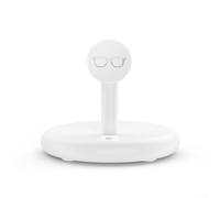 Station d'accueil magnétique USB C pour lunettes RayBan pour Meta Smart Glasses conçue pour Wayfarer Headliner Skylar HSTN besoins de charge (blanc)