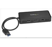 Station D'Accueil Mini Dual 4K DisplayPort USB 3.0 Avec Ethernet - STARTECH