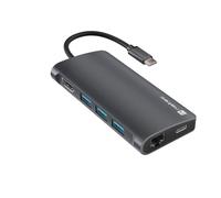 Natec Station d'accueil NMP-2162 - USB-C filaire 3.2 Gen 1 (3.1 Gen 1) - Gris