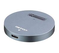 Station d'accueil NVMe vers USB, adaptateur de lecteur RIITOP M.2 PCIe NVMe SSD vers USB 3.1 C pour SSD M.2 M-Key NVMe