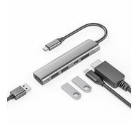 Station d'accueil Portable 5 en 1, 4k, 60hz, grand DisplayPort DP, type-c, bonne Performance