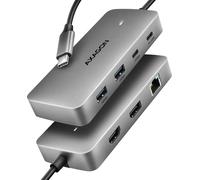 Station d'accueil portable USB-C 3.0 Axagon HMC-CUB83X2 (Gris)