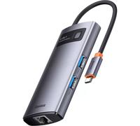 Station d'accueil portable USB-C 3.0 Baseus StarJoy 4en1 (Gris)