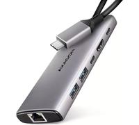 Station d'accueil portable USB-C 3.1 Axagon HMC-6G2L (Gris)