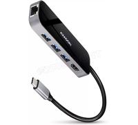 Station d'accueil portable USB-C 3.2 Axagon HMC-6GL (Noir)