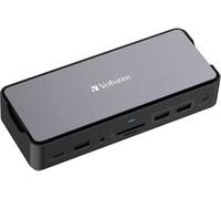 Station d'accueil portable USB-C 3.2 Verbatim Pro CDS-15SSD avec SSD 256Go inclus (Gris)