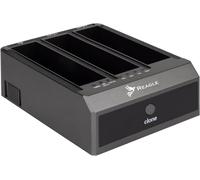 Station D'Accueil Pour Disque Dur 2,5"" Et 3,5"" Hdd/Ssd 3 Baies, Fonction Clonage Hors Ligne, Usb 3.2 Gen 1, 18 To, Aluminium, Superspeed 5 Gb/S, Plug & Play, Avec Bloc D'Alimentation Et Câble