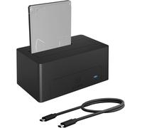 Station D'Accueil Pour Disque Dur Avec Usb-C 3.1 Gen 2 (10 Gbit/S),Pour Disque Dur 2,5 Pouces Et 3,5 Pouces Et Sdd,Ib-1121-C31