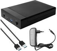 Station D'Accueil Pour Disque Dur Sata Hdd/Ssd 2,5/3,5"",Usb3.0 Usb Type-A,Pr En Charge Uasp,Adaptateur De Disque Dur 5 Gbps