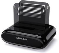 Station D'Accueil Pour Disques Durs Externes Support 2X20Tb,Usb 3.0 Vers Sata I/Ii/Iii Pour Disques Durs De 2,5 Ou 3,5 Pouces,Ssd Avec Fonction De Clonage Hors Ligne,Support Uasp Sata 5Gbps