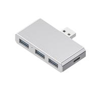Station d'accueil pour Ordinateur Portable - HUB, Double Charge PD Double 4K, Adaptateur Multiport Portable, Ethernet, Reader Card Pro/Port Air