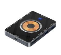 Station d'accueil pour Ordinateur Portable, USB C Dock - USB C Hub 8-en-1 avec Chargeur sans Fil magnétique 15W - Station d'amarrage, Hub de Chargeur 2.0 pour Ordinateurs Portables, écouteurs, Disque