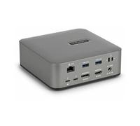 StarTech.COM Station d'accueil Thunderbolt 5, DP/HDMI, Triple Moniteur Jusqu'à 4K 144Hz ou Double 8K 60Hz, 5 Ports USB, Chargeur 140W