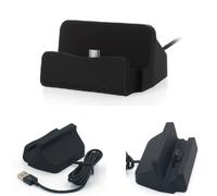 Station d'accueil pour ZTE Blade V40s, station de charge avec câble USB Type-C, support de table noir,