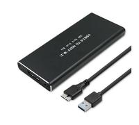 Station d'accueil - Qoltec - M.2 SATA SSD NGFF - USB 3.0 - 2 To - Blanc