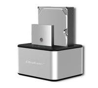 Station d'accueil Qoltec pour 2 disques durs/SSD | SATA 2,5"/3,5"