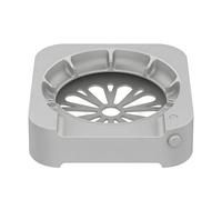 Station d'accueil réglable pour ordinateur portable, mini hub pour ordinateur, support de table 12 x 8 pouces avec gestion des câbles, en d'aluminium, accessoire de station de travail au
