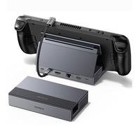 UGREEN 9 en 1 Docking Station USB C DP 4K 120Hz Compatible avec Steam Deck OLED LCD ROG Ally X Legion Go MSI Claw Dock USB C Adaptateur Ethernet Gigabit Data Ports 10Gbps PD 100W Lecteur Carte SD TF