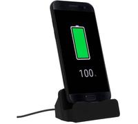 Station d'accueil Smartphone - AVIZAR - Charge & Synchro USB Type C - Noir - 1A - Micro-USB