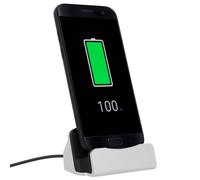 Station d'accueil Smartphone Charge & Synchro connecteur USB type C - Argent