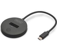 Station d'accueil SSD DIGITUS Connexion USB-C noire