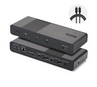 Station d'accueil StarTech.com 206UE-TB5USB4DOCK Thunderbolt 5 80Gbit/s USB-C 140W Ethernet 2.5Gb 4K DCI noir gris