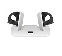 Station d'accueil, Station de Charge avec indicateur LED pour PS VR2 Gamepad Easy Charger (Blanc)
