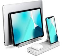 - Station D'Accueil Studiocaddy Avec Chargement Qi Sans Fil Pour Appareils Apple, Chargeur Sans Fil Pour Iphone / Ipad / Macbook / Apple Watch Et Macbook (K59090Ww)