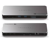 Station Daccueil Thunderbolt 4 Avec Charge 96W,Double Hdmi 4K À 60Hz,Données Jusquà 40Gbps,2× Usb-A 3.2,Ethernet,Lecteur Sd,Pour Macbook,Windows Et Plus (Logiciel Displaylink Requis)