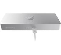Station D'Accueil Thunderbolt 4 - Pour Mac Aussi Compatible Windows(10 Ports En Un,Sortie Sur Deux Écrans 4K Ou Un Écran 8K) Blanc