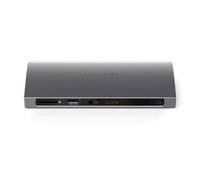 Station d'accueil Tout-en-un Thunderbolt 4 Multiports avec Adaptateur Secteur Gris