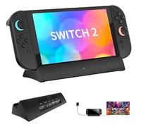 Station d'accueil TV pour Switch 2, Switch 2 avec sortie HDMI 4K @ 120 Hz/port de type C/port USB 3.0, remplacement pour station d'accueil officielle Switch2, prend en charge la dernière version du