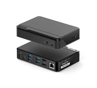 Station d'accueil universelle ALOGIC Twin HD, compatible USB-C et USB-A - Double affichage 1080p@60Hz, 2x HDMI, 1 x USB-C 3.1 (5G), 4 x USB-A 3.0 (5G), 1 x audio, 1 x emplacement de verrouillage Ethernet Gigabit- DUTHD