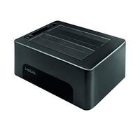 Station d'accueil USB 3.0, 2 Baies Quickport/Station d'accueil pour disques durs HDD/SSD SATA 2,5"" et 3,5"" avec Interrupteur et Fo