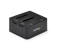 Station d'accueil USB 3.0 pour 2 disques durs SATA III de 2,5 ou 3,5 - Dock HDD / SSD avec UASP