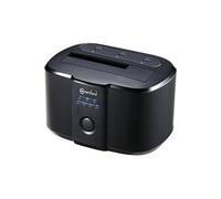 Station D'Accueil Usb 3.0 Pour Disques Durs S-Ata 3"1/2 Ou 2"1/2 Avec Hub Intégré (Noir)