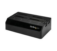 StarTech.com Station d'accueil USB 3.0 pour 4 disques durs SATA III 2,5"/3,5" 6Gb/s - Dock HDD / SSD avec UASP et ventilateurs