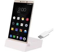 Station d'accueil USB 3.1 Type C pour Samsung Galaxy A56 A26 A16 A06 A55 A35 A25 A15 A05 A54 A34 A14 A53 A52 S20 FE S25 S24 S23 S22 S21 Ultra 5G Station de Charge Station d'accueil Chargeur | Blanc