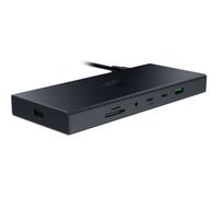 Razer Station d'accueil USB 4 Dock - 14 ports, 2 écrans, 3x USB-C, 5x USB-A, HDMI - Noir