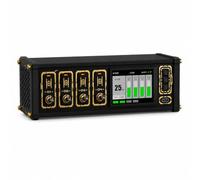 Station d'accueil USB 8 Ports, répartiteur USB C 8 Ports, extenseur Bureau | 4 commutateurs à bascule indépendants, écran IPS 2,4 pouces, contrôleur de gestion de l'alimentation, fonction