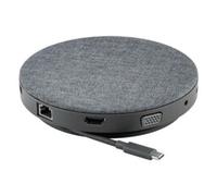 Station d'accueil USB-C 11 en 1 avec chargeur Qi Goobay