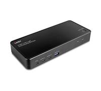 Lindy Station d'accueil 43202 USB-C 3.2 - HDMI, DisplayPort, 1GbE - Noir