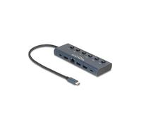 DeLock Station d'accueil et hub USB 5 Gbps 4 ports